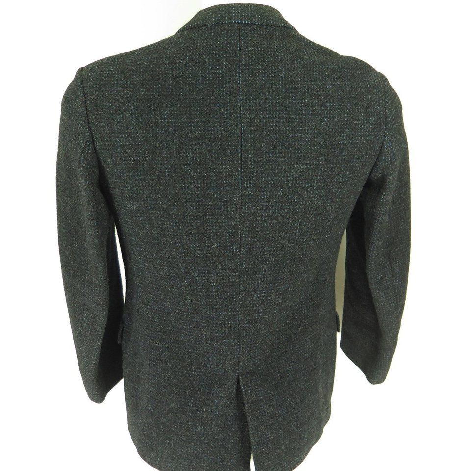 Vintage 60s Harris Tweed Champion Sport Coat Mens 38 3 Button Wool ...