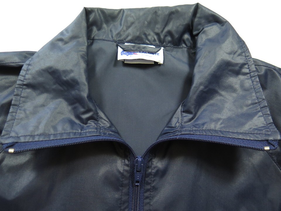 Lacoste Deadstock Vintage 80s Windbreaker Jacket Mens S | The Clothing ...