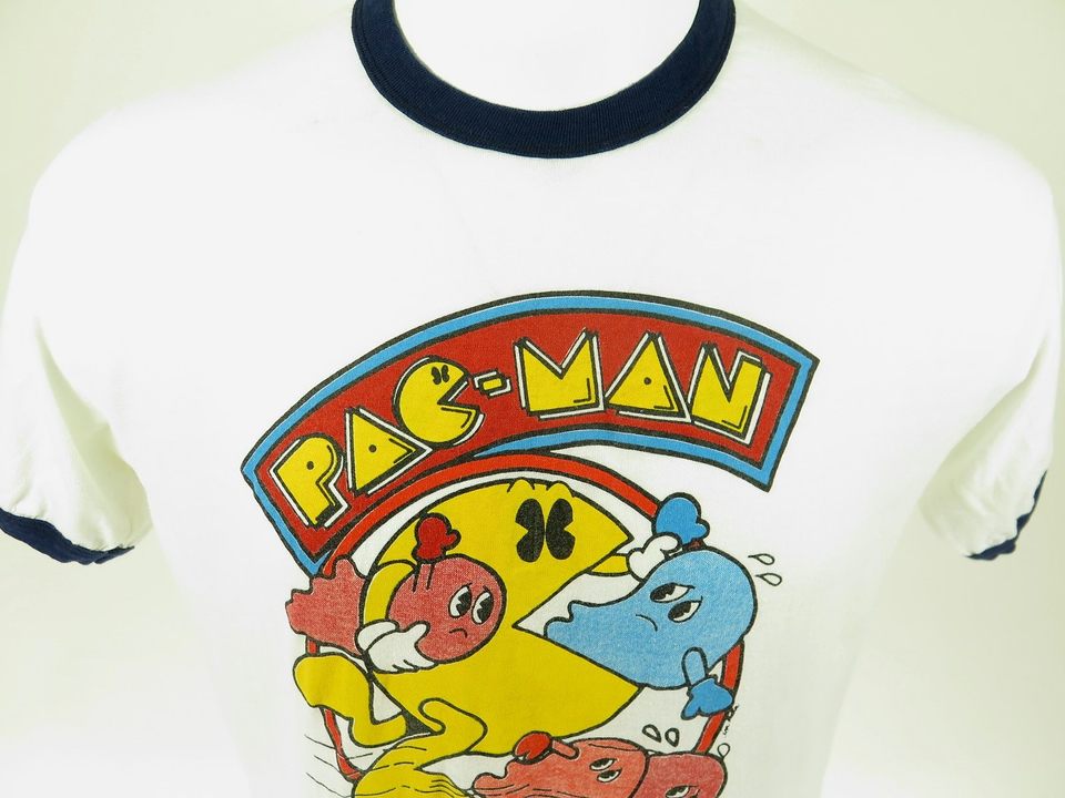 80s SPORTSWEAR スポーツウェア PAC-MAN パックマン TEEvintagegyutan