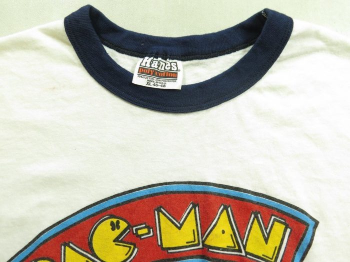 Pac-man-1981-t-shirt-hanes-G96F-9