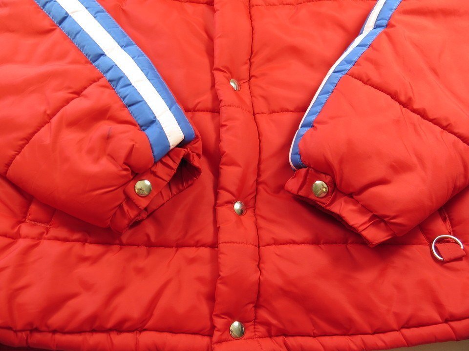 Vintage 80s Ski Jacket Mens 44 13th Winter Olympic Games Lake Placid ...