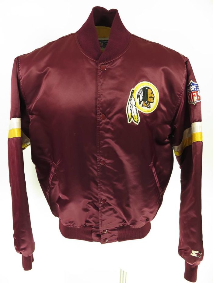 Vintage 80s Washington Redskins Starter Jacket Mens XL NFL Satin Football