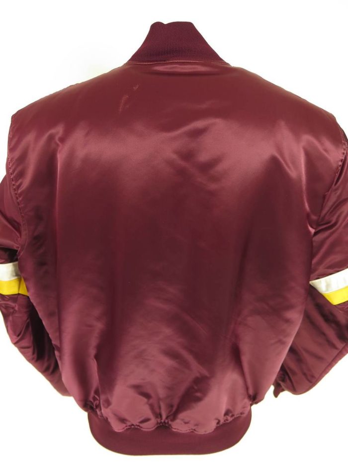 Starter-indians-maroon-shiny-satin-jacket-G98S-3