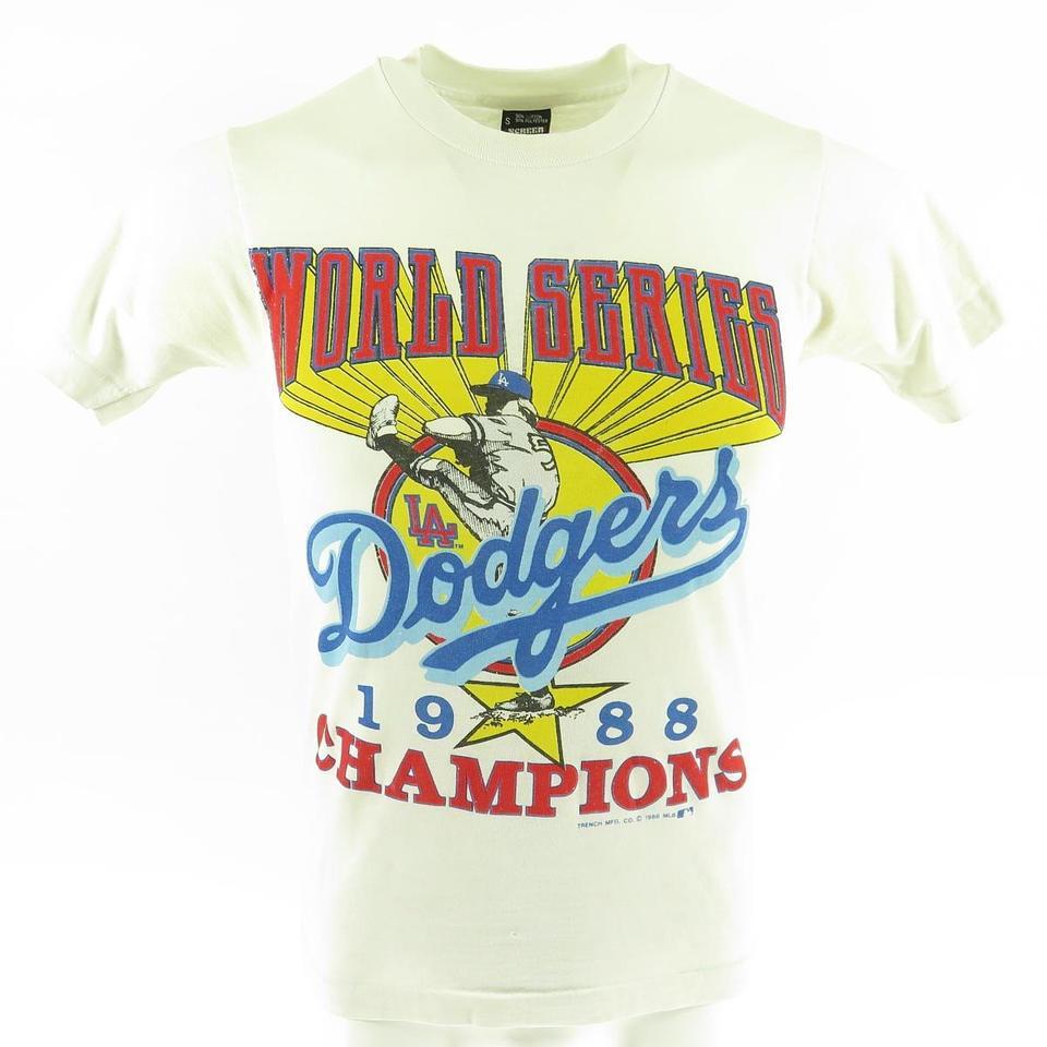 80's USA製 MLB Dodgers Tシャツscreen star