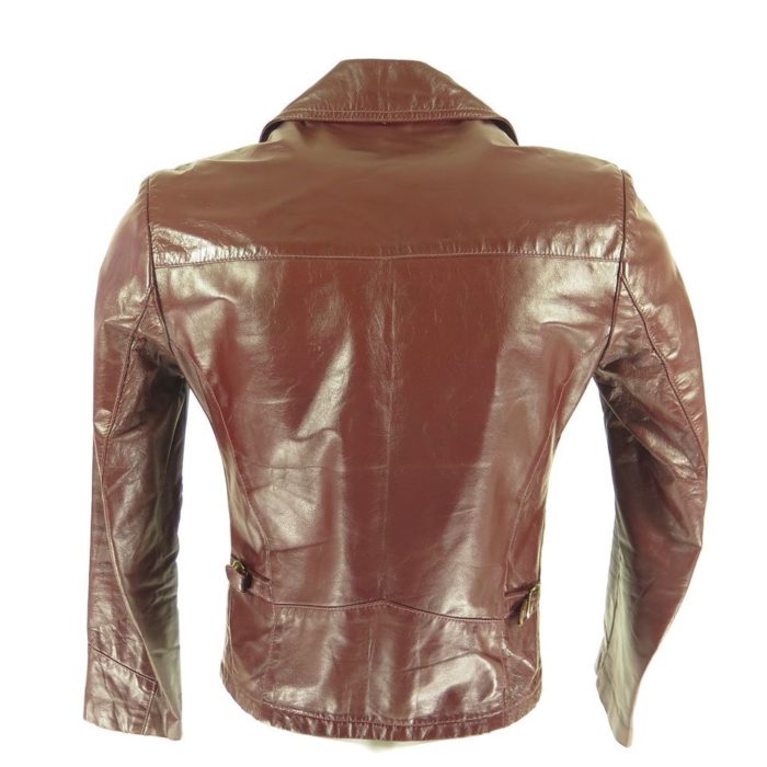 H10G-Red-leather-wintage-zip-winter-jacket-3