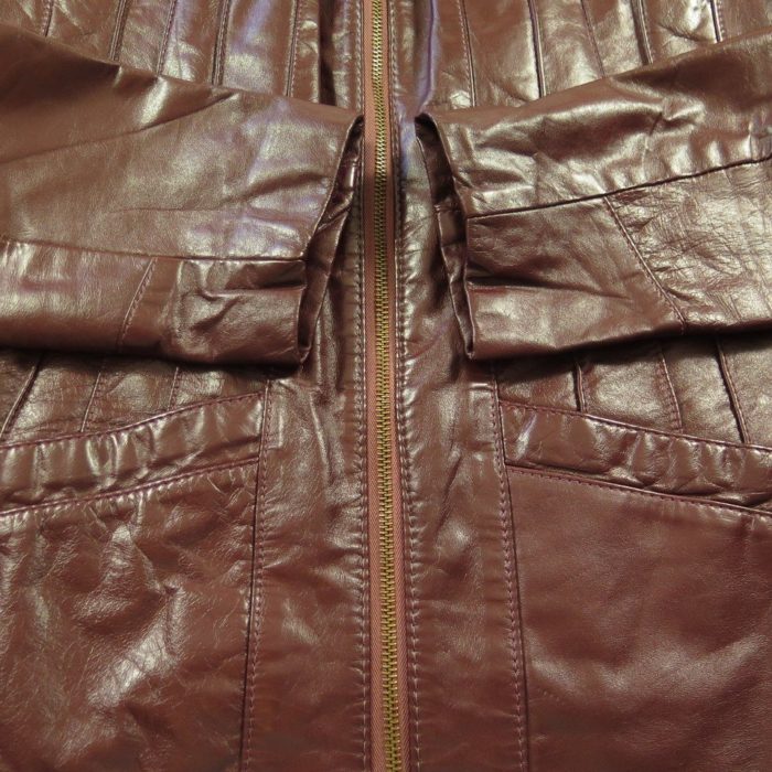 H10G-Red-leather-wintage-zip-winter-jacket-8