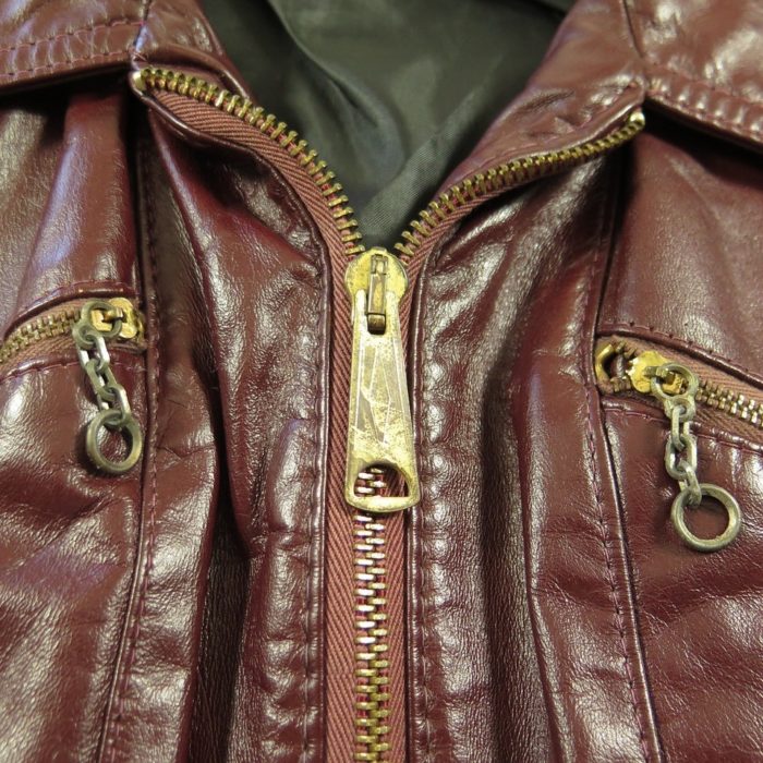 H10G-Red-leather-wintage-zip-winter-jacket-9