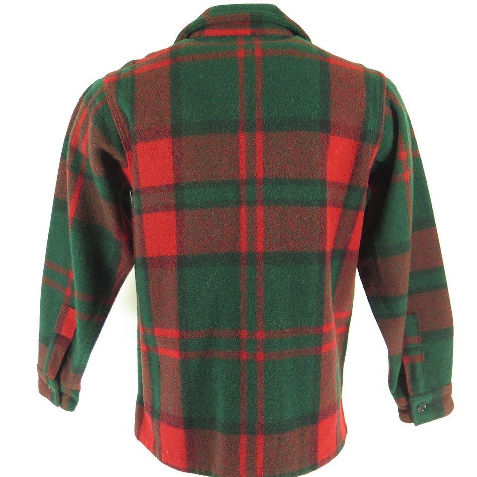 Vintage 60s Woolrich Outdoors Jacket Medium D-Pocket Shirt Deadstock ...