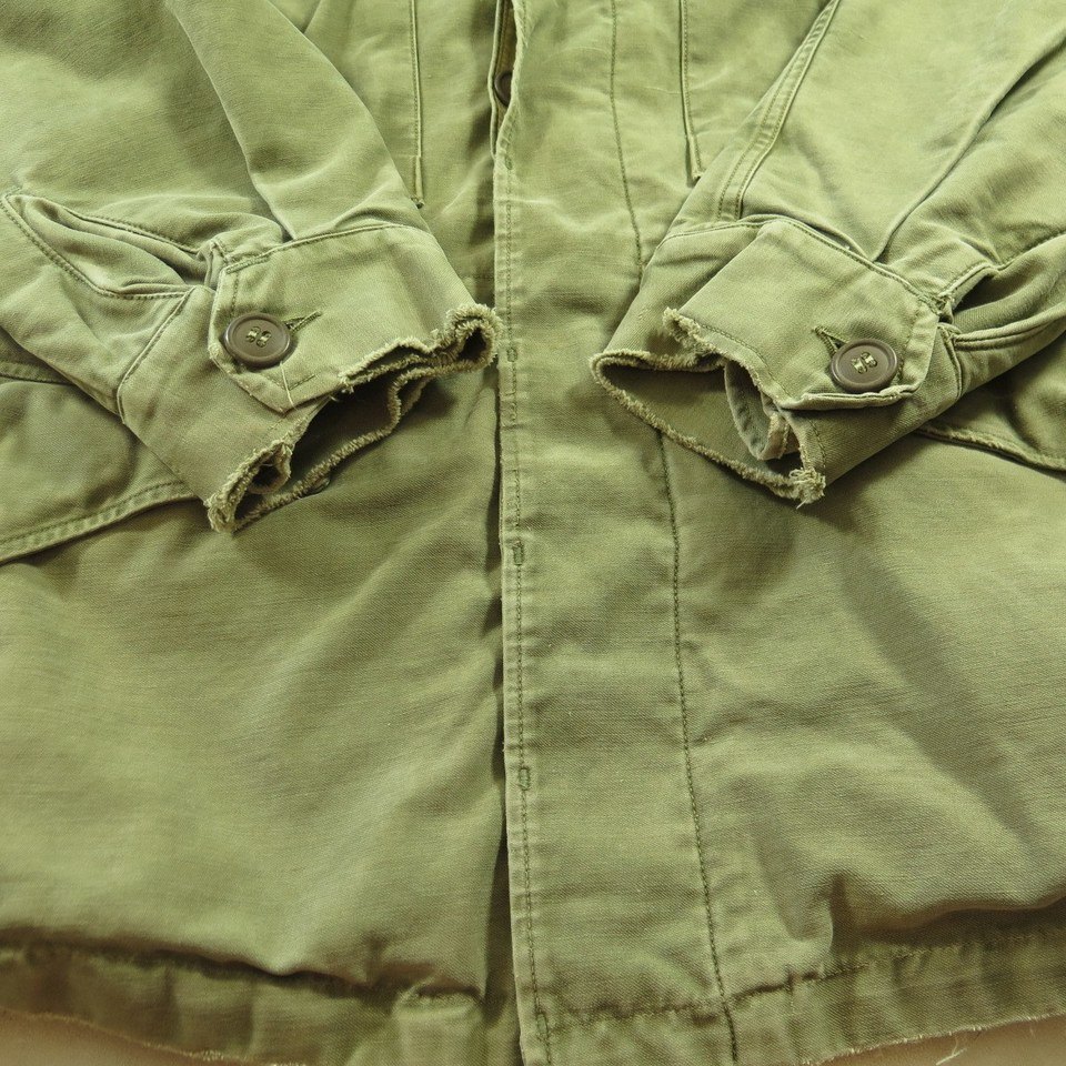 Vtg 40s WWII Era M-1943 Military Field Jacket Coat 36 R | The Clothing ...