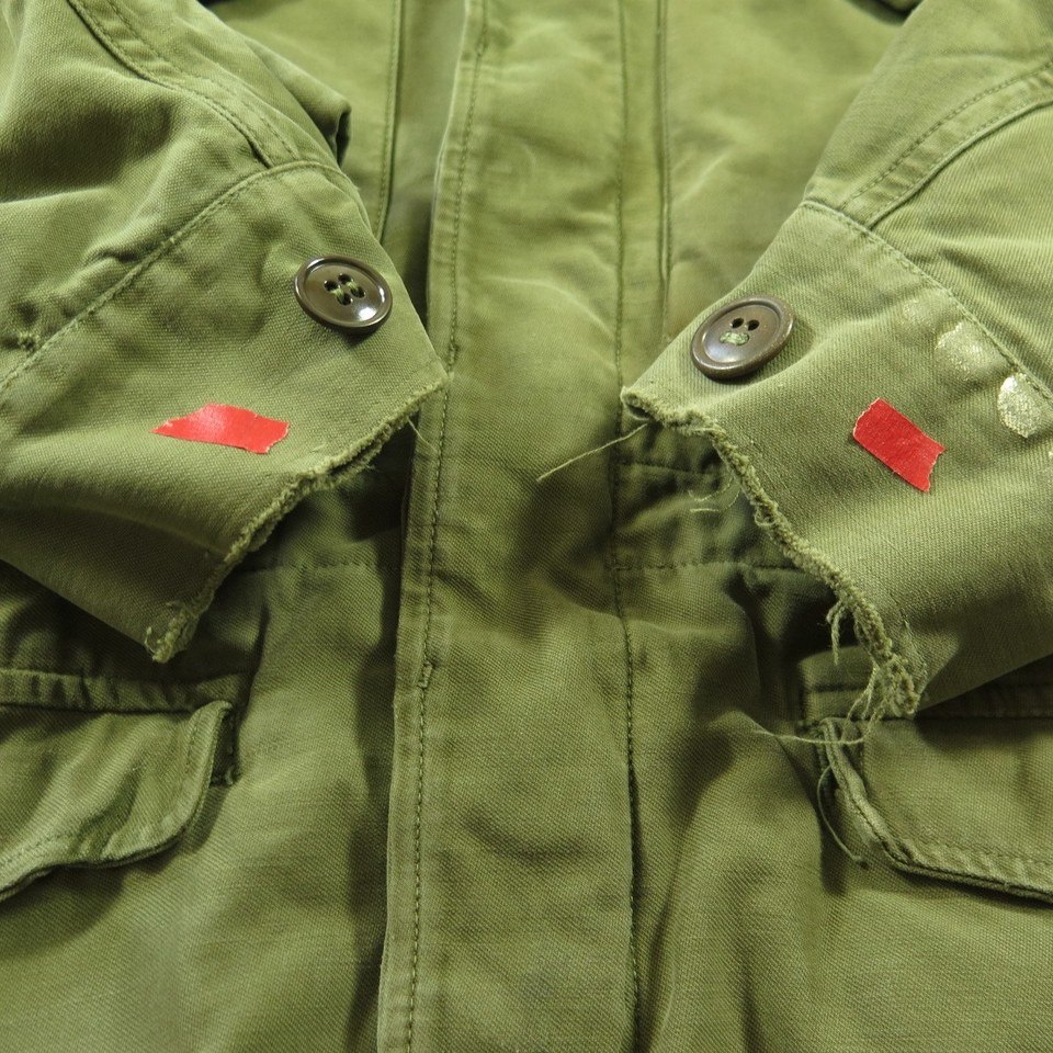 Vintage 40s US Army Field Jacket M-43 Size 38 fits Med WWII Military OG-107  | The Clothing Vault