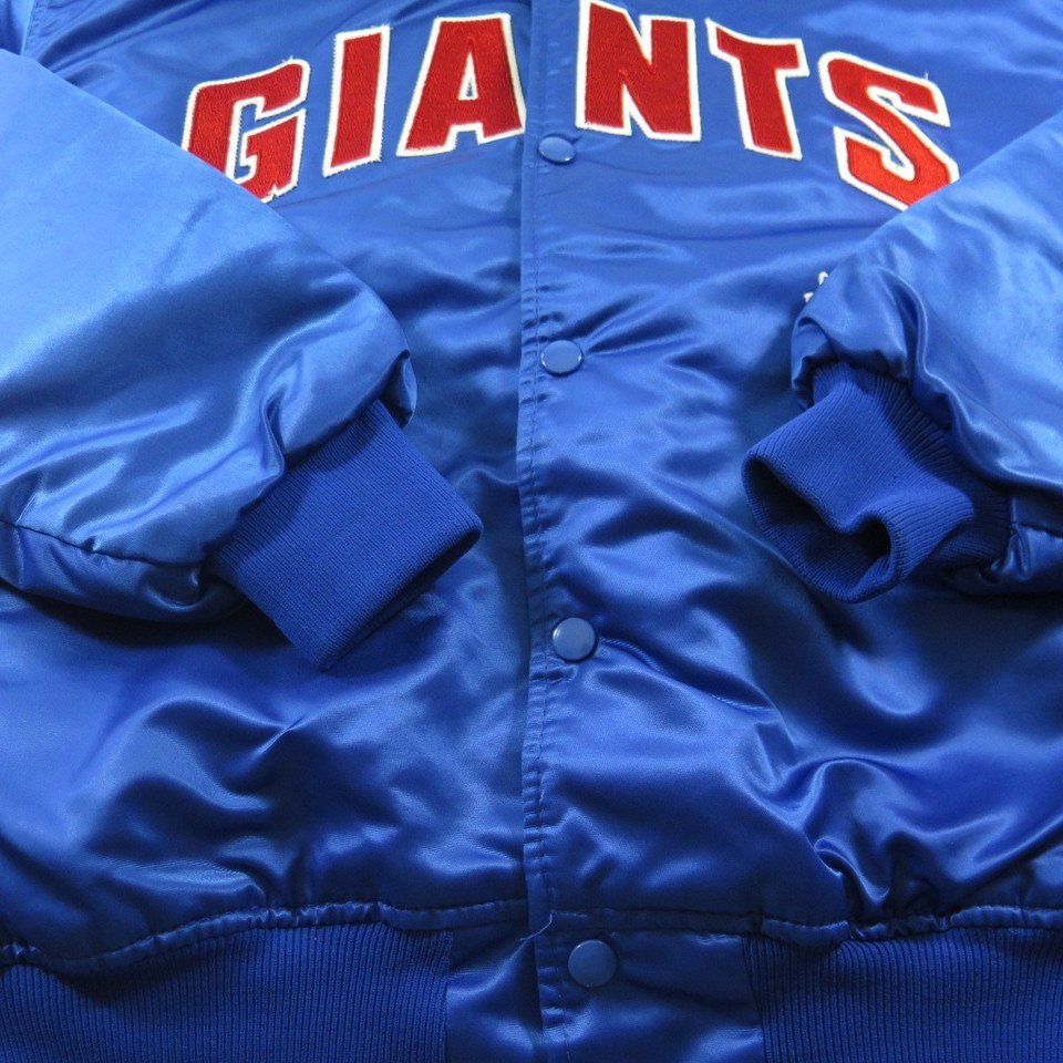 STARTER, Jackets & Coats, Vintage Starter Pro Line Nfl New York Giants  Zipper Jacket Size Large Nfl