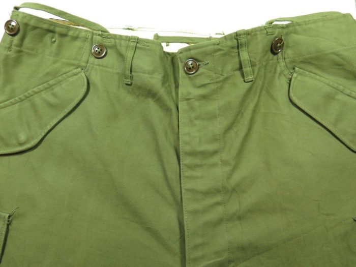 Vintage 50s M-1951 Military Trousers Shell Pants Large US Army Korea ...