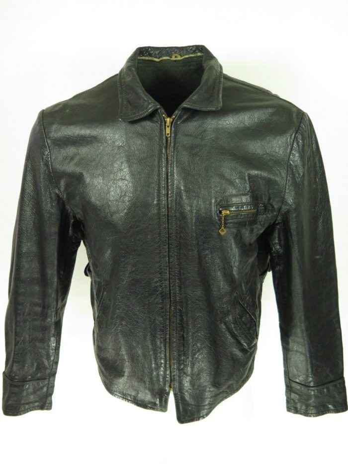 No-Liner-black-leather-jacket-G92N-1