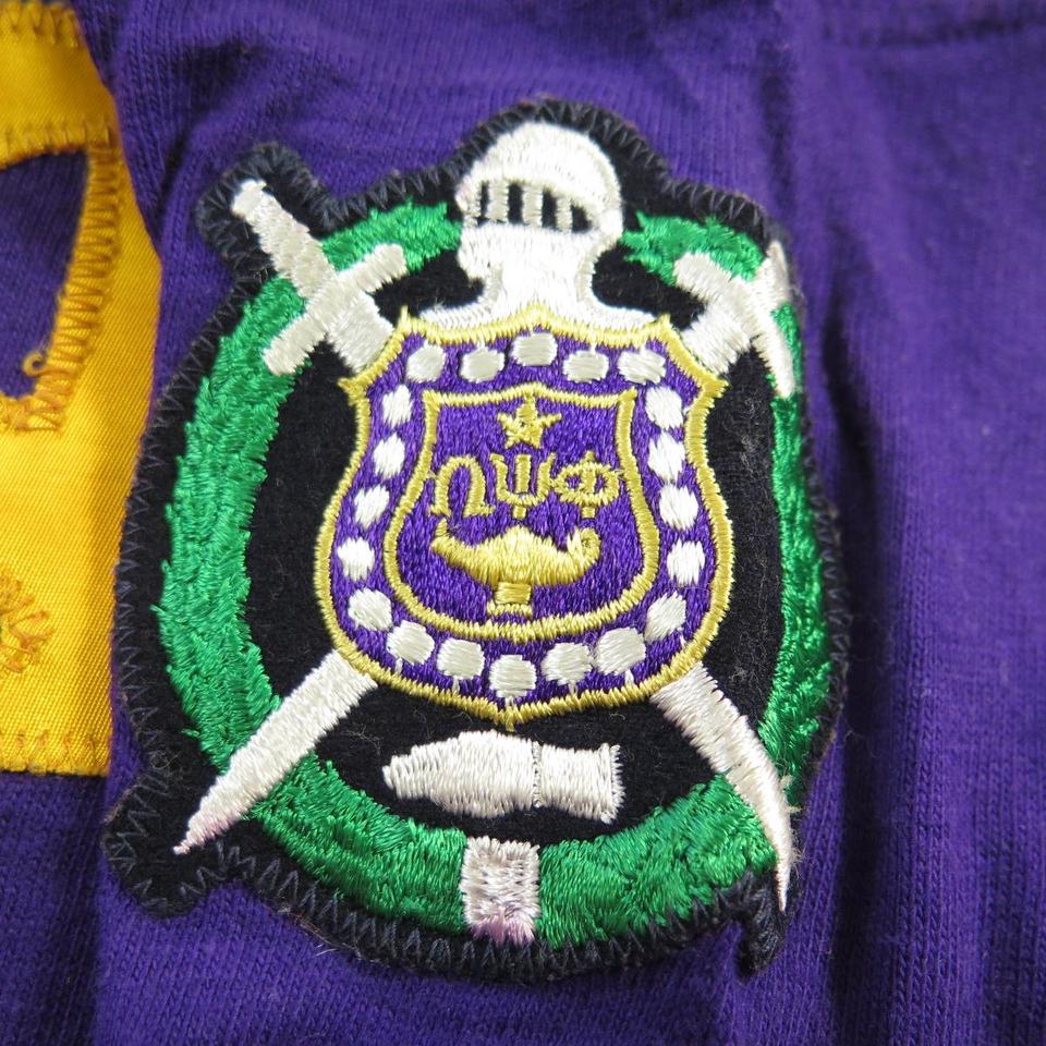 Vintage 1980 Omega Psi Phi Fraternity T-shirt sz M All Star Philly ...