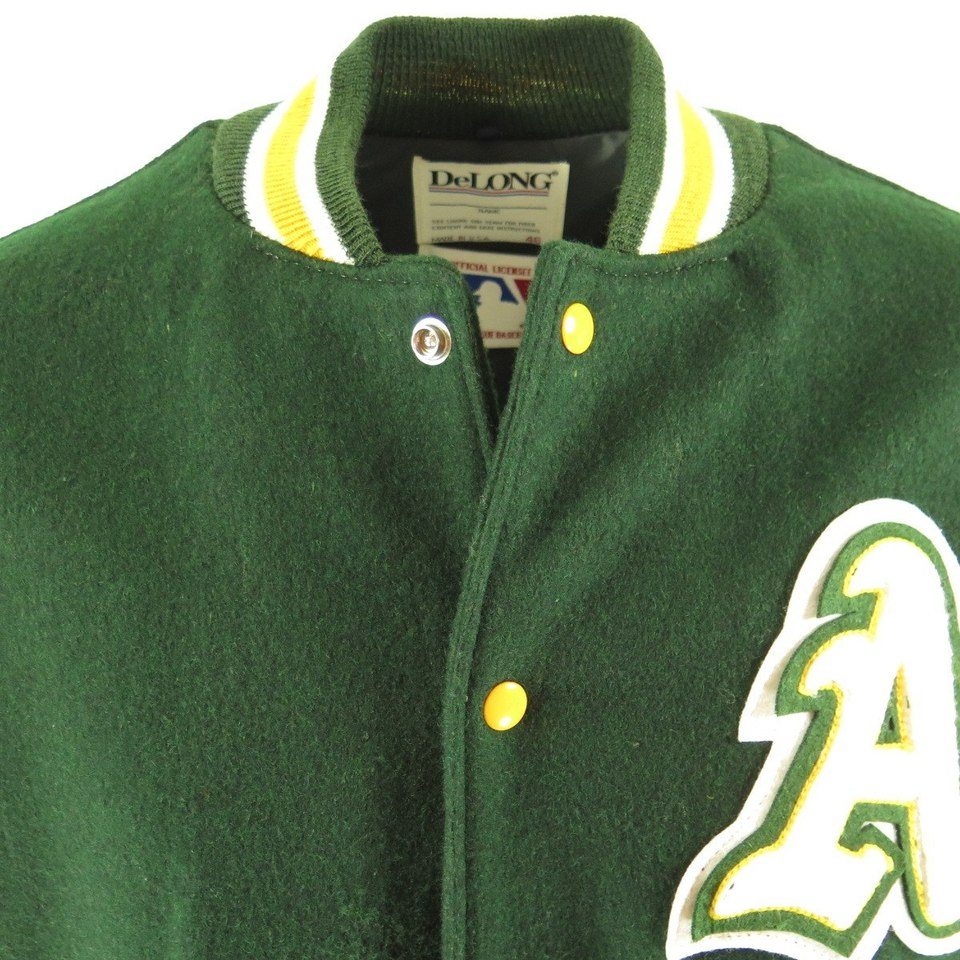 Oakland Athletics Jacket Baseball Jacket 80s Mlb Varsity 