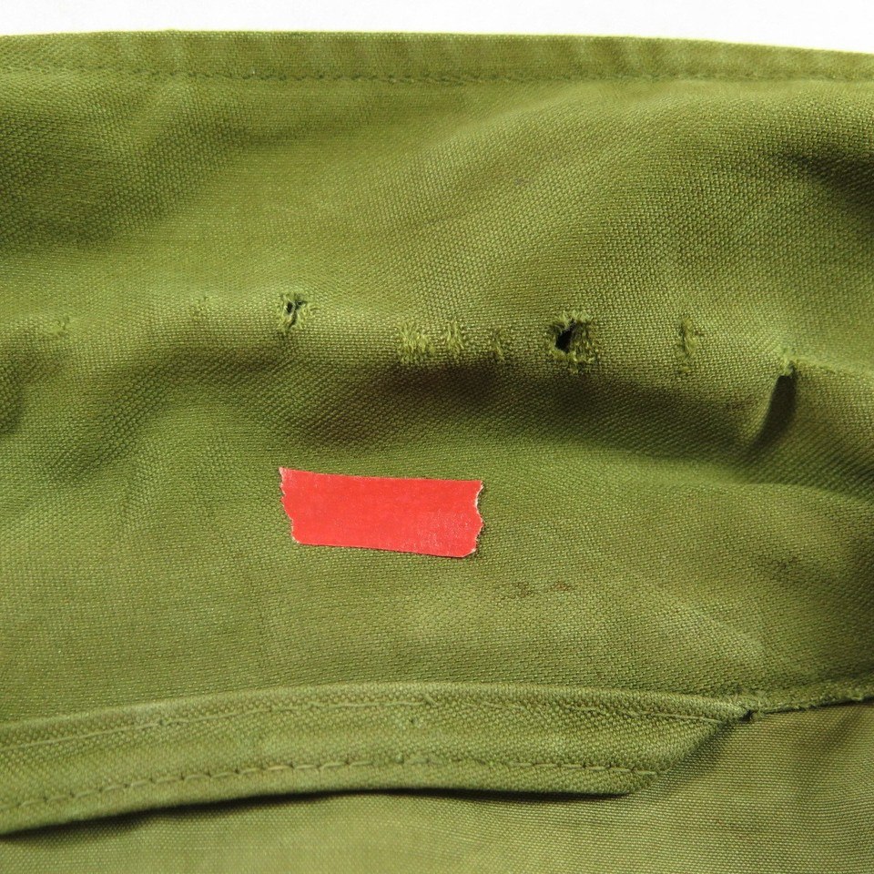 Vintage 50s US Army Field Jacket M-51 OG-107 Large Long Military Sateen ...