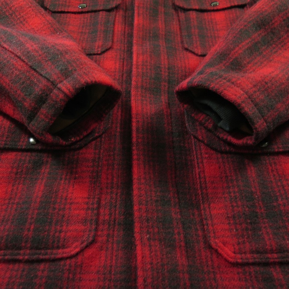 Vintage Woolrich Heritage Plaid Wool Hunting Jacket 36 | The Clothing Vault