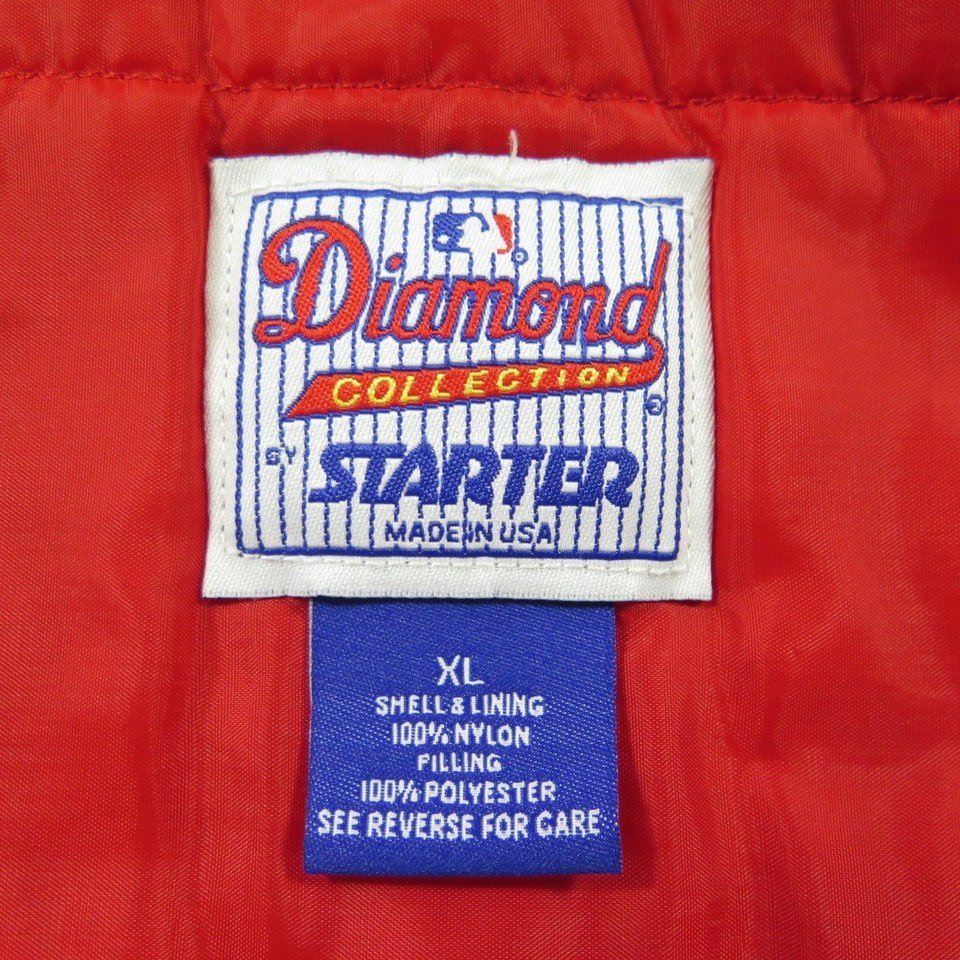 Vintage 90s Starter Indians Jacket XL Cleveland MLB Baseball