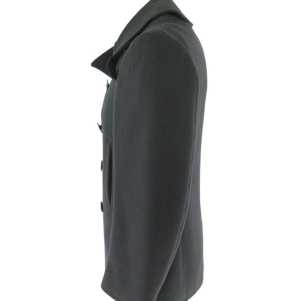 40s　NAVAL CLOTHING FACTORY PEA COAT BLK Vintage 40s Navy 8 Button Peacoat 36 Naval Clothing Factory