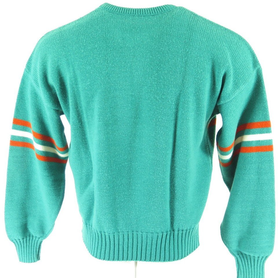 Samrovintage2 Vintage 80s-90s Miami Dolphins Raglan Sleeves Sweatshirt Size XL by Trench