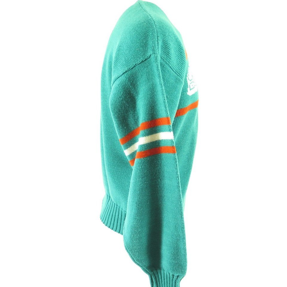 Vintage Lee Sports Miami Dolphins Sweater M – Thrift On Store