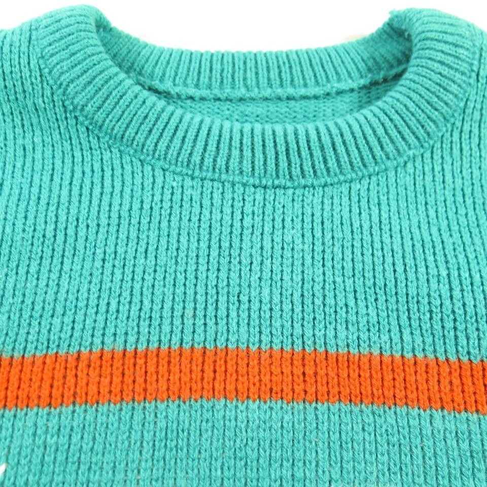 Gameday Grails Vintage Miami Dolphins Cliff Engle Knit Sweater