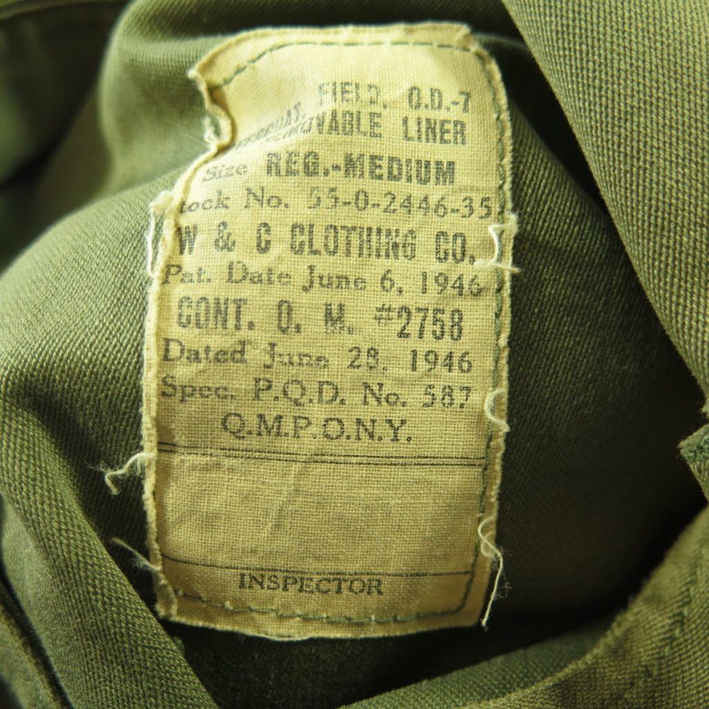 Vintage 40s Air Defense Field Overcoat Coat Medium US Army Wool Liner ...