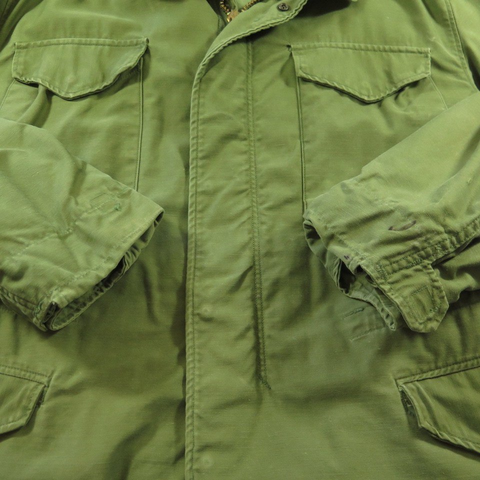 Vintage 70s Vietnam Era So Sew Military M-65 Field Jacket M | The ...