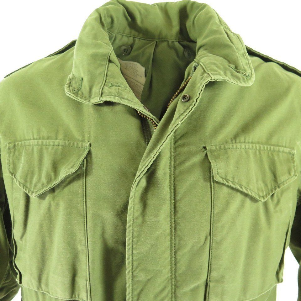 Vintage 70s Vietnam Era So Sew Military M-65 Field Jacket M | The ...