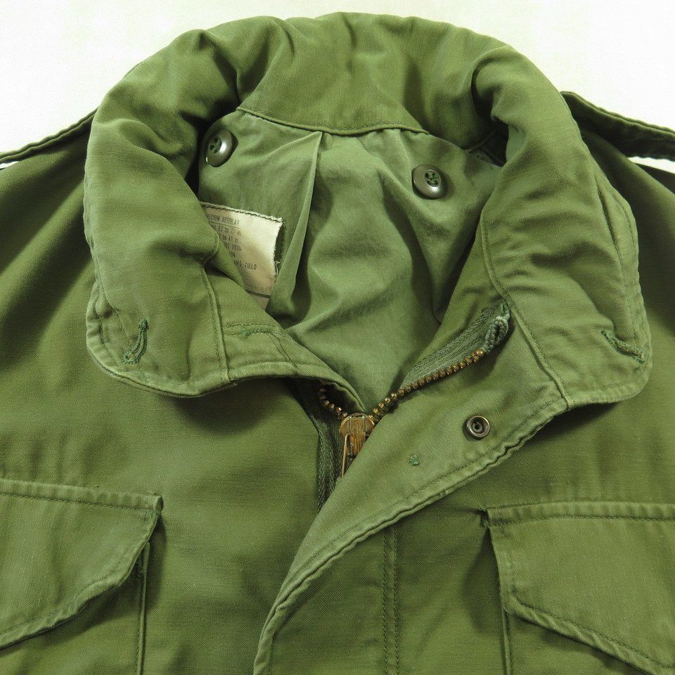 Vintage 70s Vietnam Era So Sew Military M-65 Field Jacket M | The