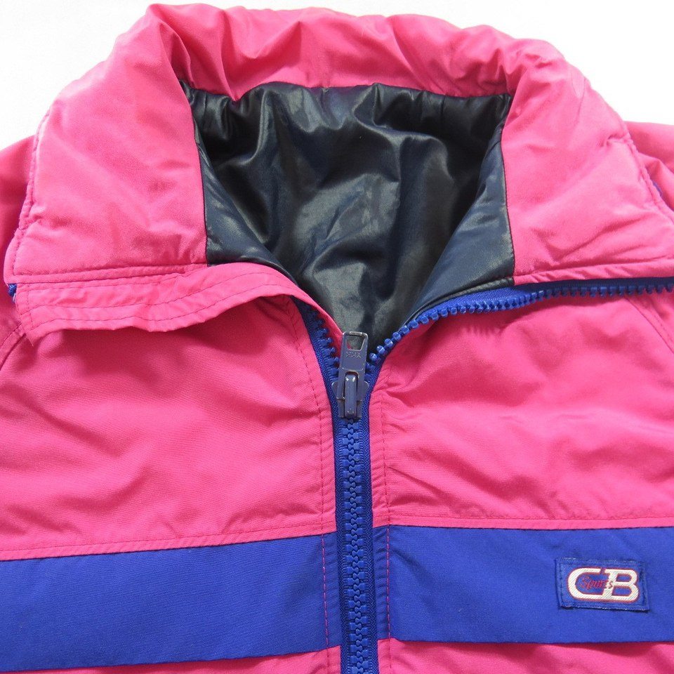 Vintage 80s CB Sports Retro Puffy Ski Jacket Womens L The