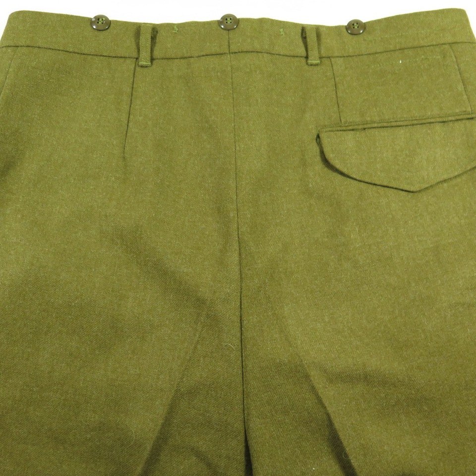 Vintage 60s 1967 Conway Military Trouser Pants 30 x 36 Deadstock USA ...