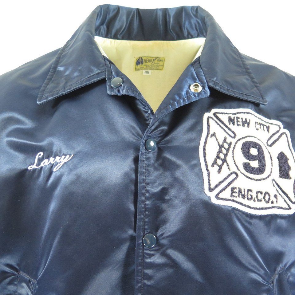 Hewitt-mgr-fire-department-shiny-satin-jacket-H19A-11