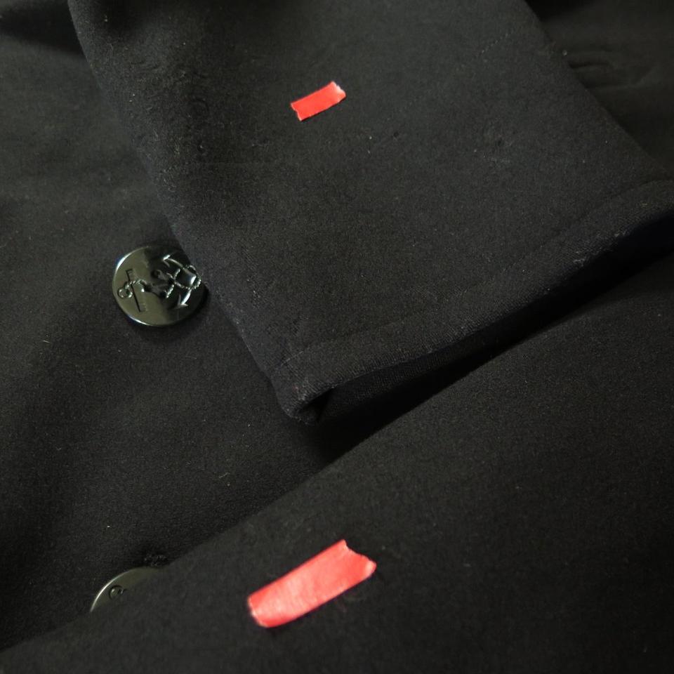 Vintage 40s Pea coat 10 Button Mens 42 WWII Navy Clothing Factory