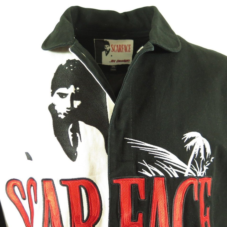 JH Design Scarface Al Pacino Tony Montana Jacket Mens 3XL | The