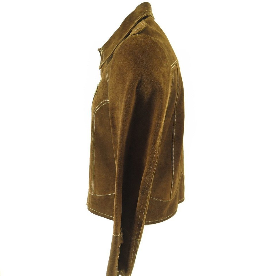 Vintage 70s Schott Meltor Cowhide Jacket Men 40 | The Clothing Vault