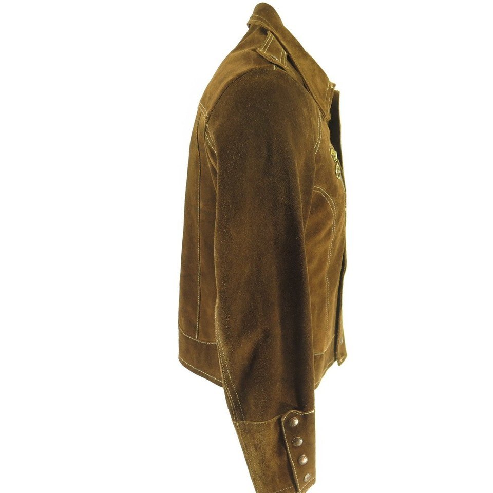 Vintage 70s Schott Meltor Cowhide Jacket Men 40 | The Clothing Vault