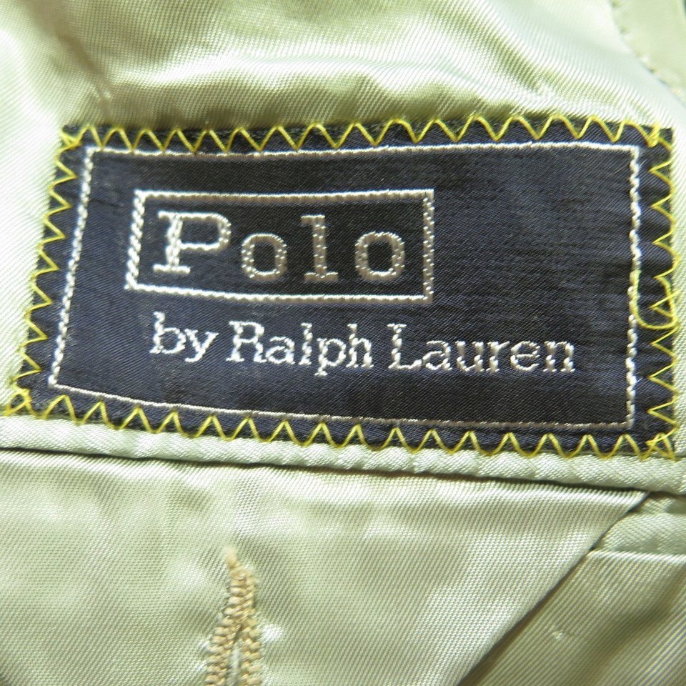 Vintage 60s Polo Ralph Lauren Red Golden Helmet Jacket Sport Coat 38 ...