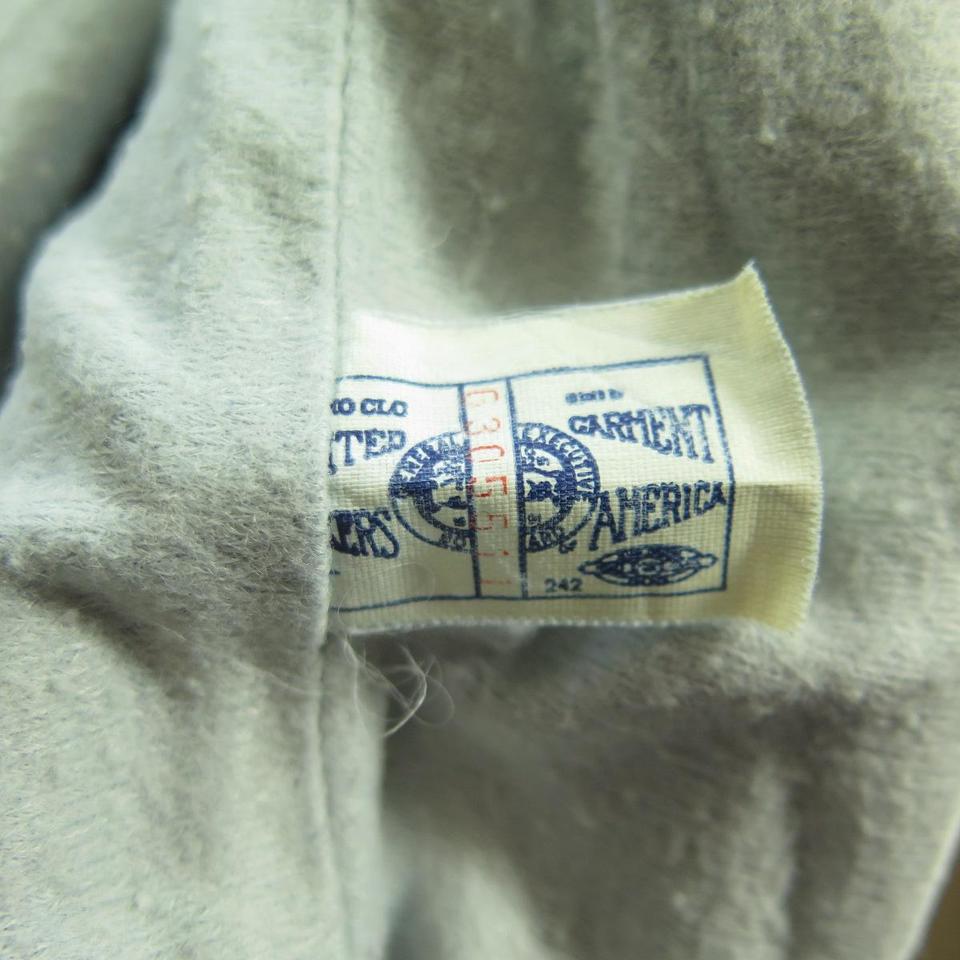 Vintage 80s Goodyear Jacket Mens L Safety Team Shiny Blue