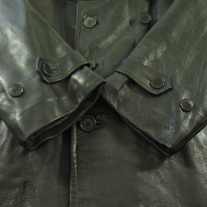 40s-Horsehide-leather-military-swedish-overcoat-H31Z-7