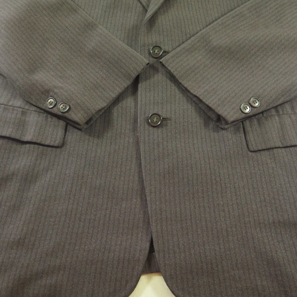 Vintage 50s Gabardine Jacket Suit 40 R 34 Pants Gray Medium | The ...