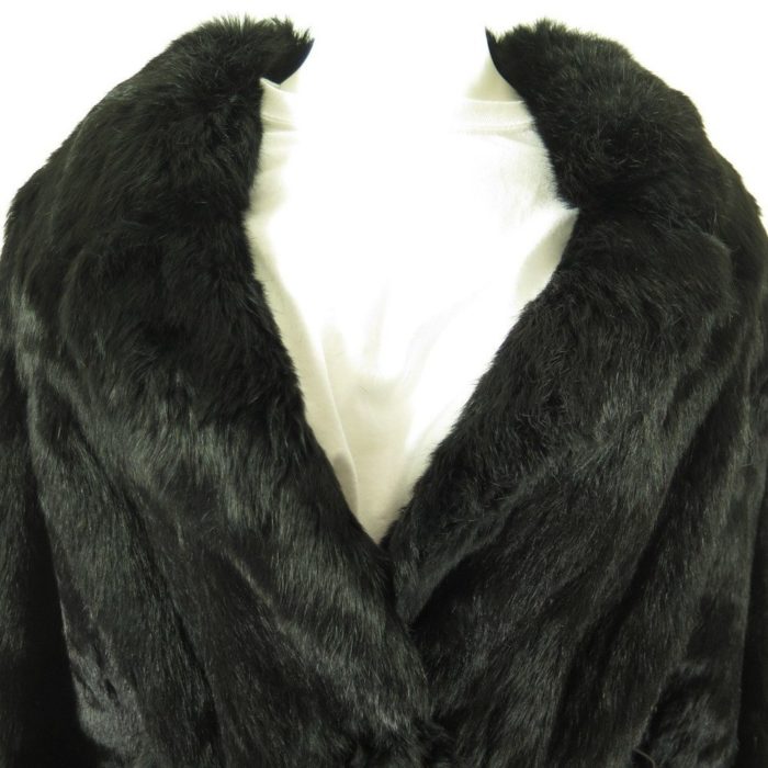 Black-rabbit-fur-overcoat-belted-H30R-2