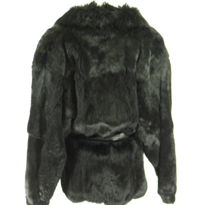 Black-rabbit-fur-overcoat-belted-H30R-5