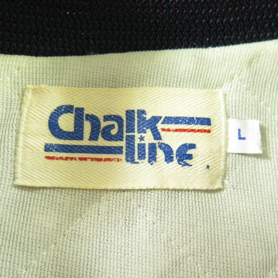 Vintage 80s Fighting Illini Jacket Mens L Chalk Line University ...