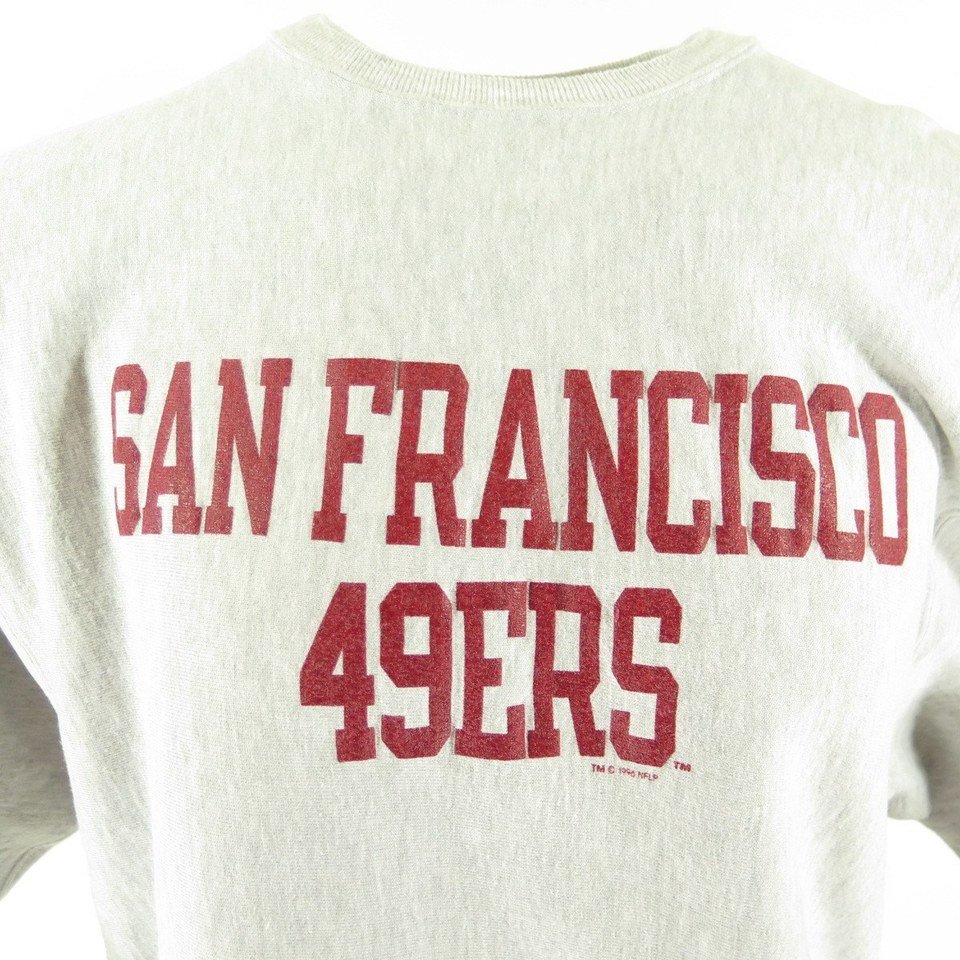 Vintage Champion San Francisco 49ers Crew Neck Sweatshirt