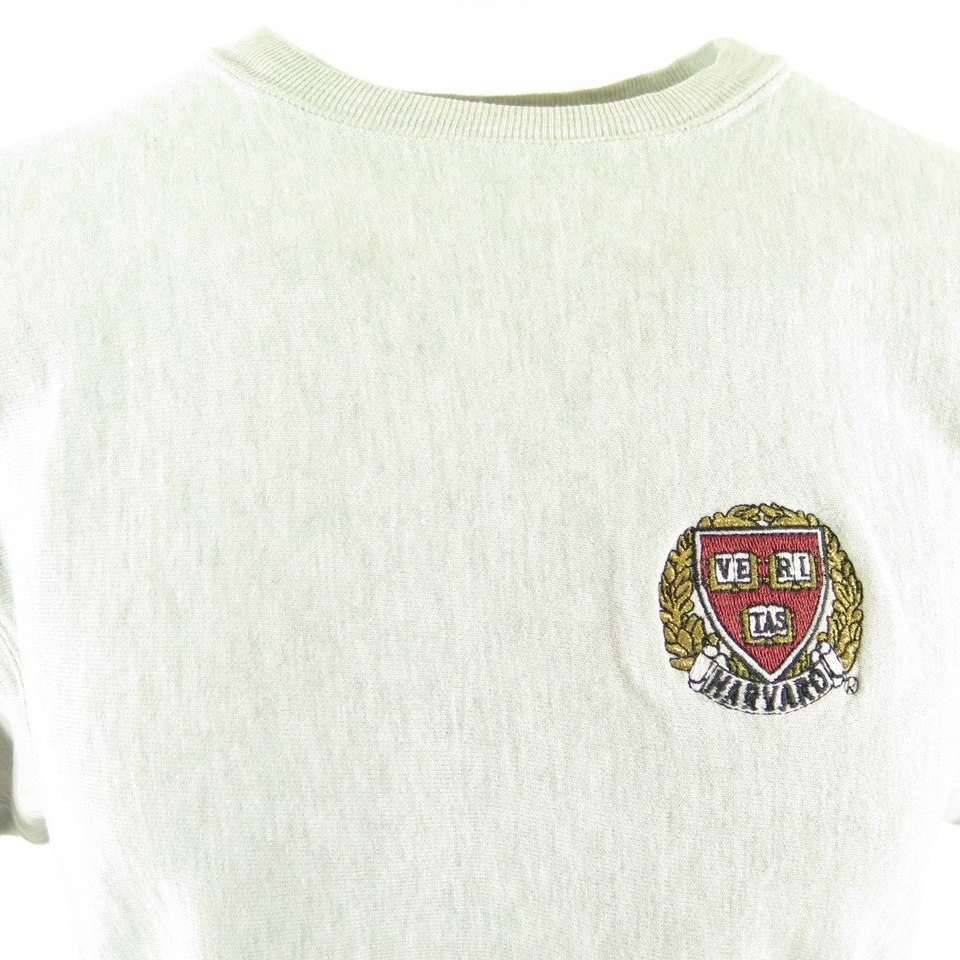 Vintage 80s Champion Harvard Sweatshirt Mens XL Reverse Weave