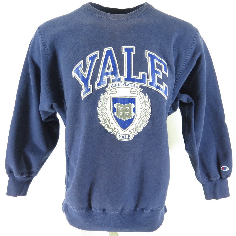 yale champion sweatshirt