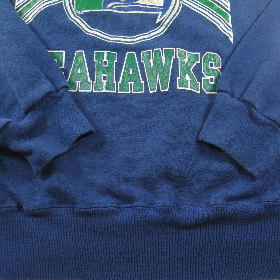 retro seahawks sweater