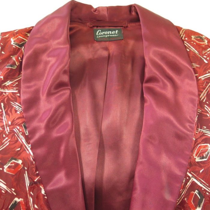 Coronet-red-atomic-brocade-robe-H30J-8