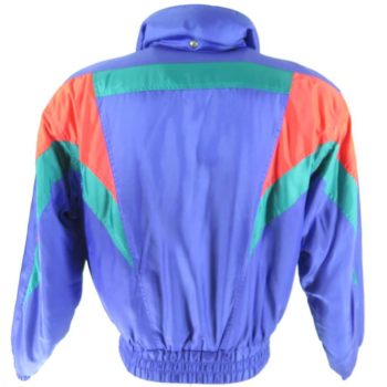 Vintage 80s Descente Ski Jacket Mens L Puffy Retro Time Machine Entrant ...